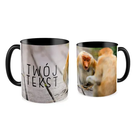 FOTO Kubek czarny 330ml NOSACZ